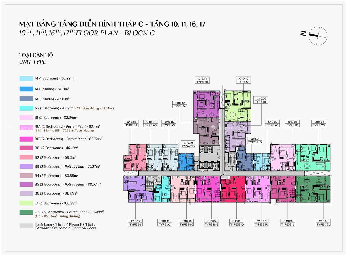Tháp C Căn Hộ Elysian