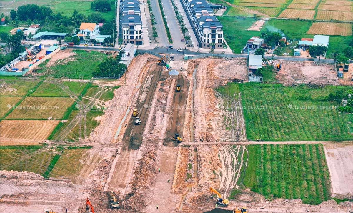 Tiến độ Vinhomes Green City (1)