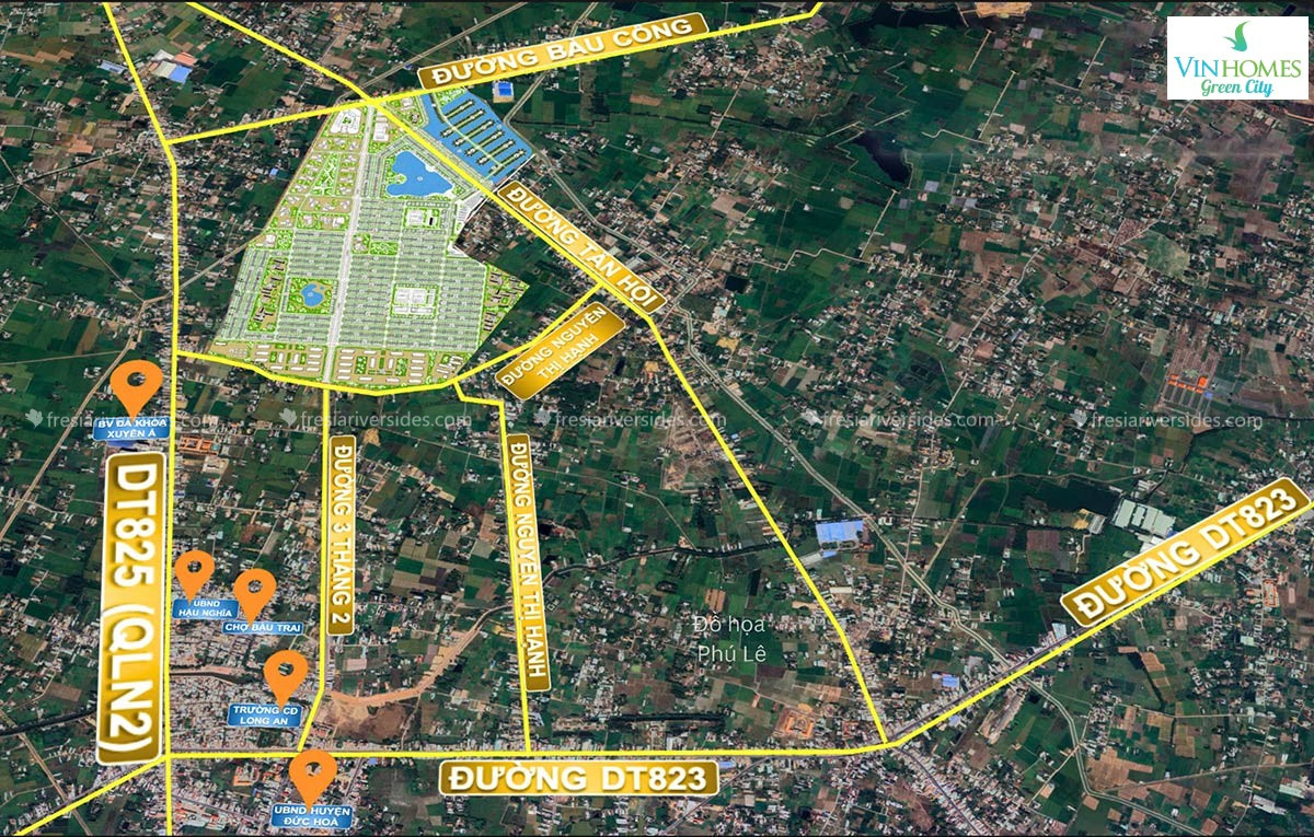 Vị Trí Vinhomes Green City