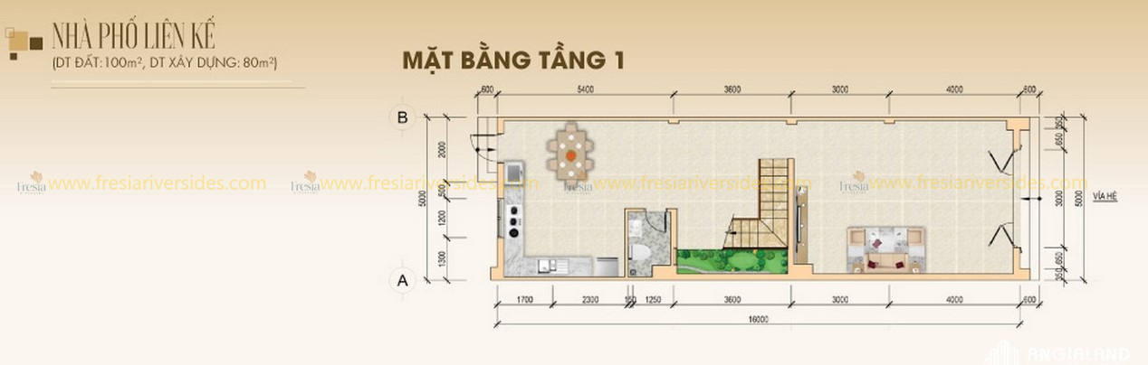 Nhà Phố Tầng 1