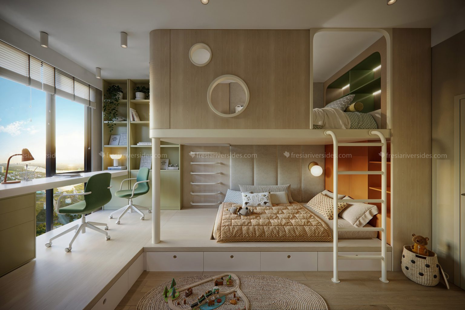 Phòng Ngủ Cho Bé