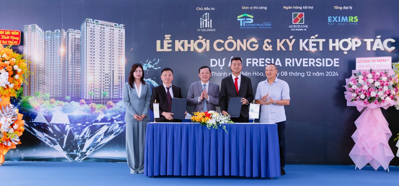 Tài Phú Construction Ký Kết Hợp Tác Với CĐt Tv Holdings