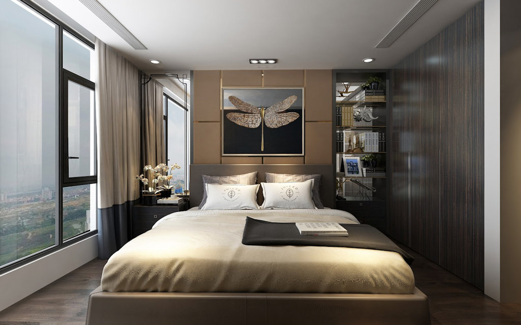 phòng ngủ mẫu dự án Phước Bình Home