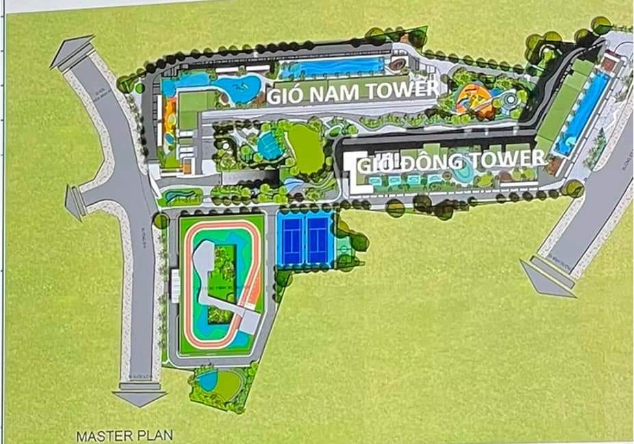 mặt bằng the gió dĩ an