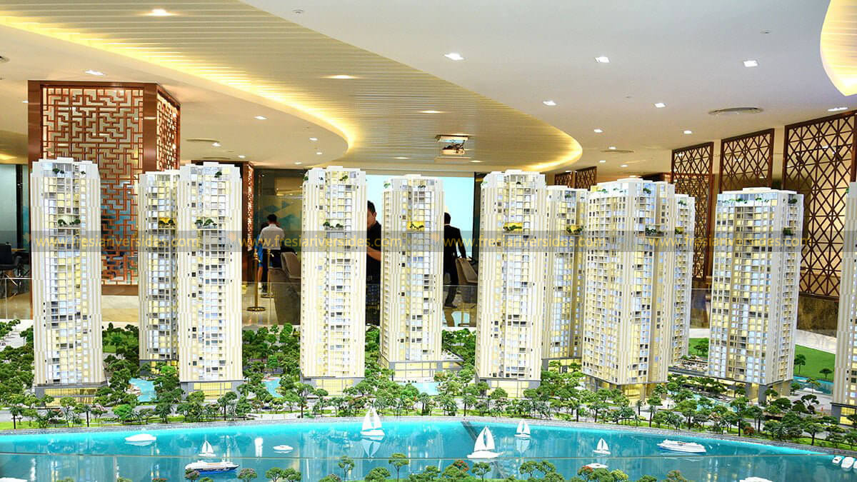 Sa bàn dự án The Prive Đất Xanh quận 2