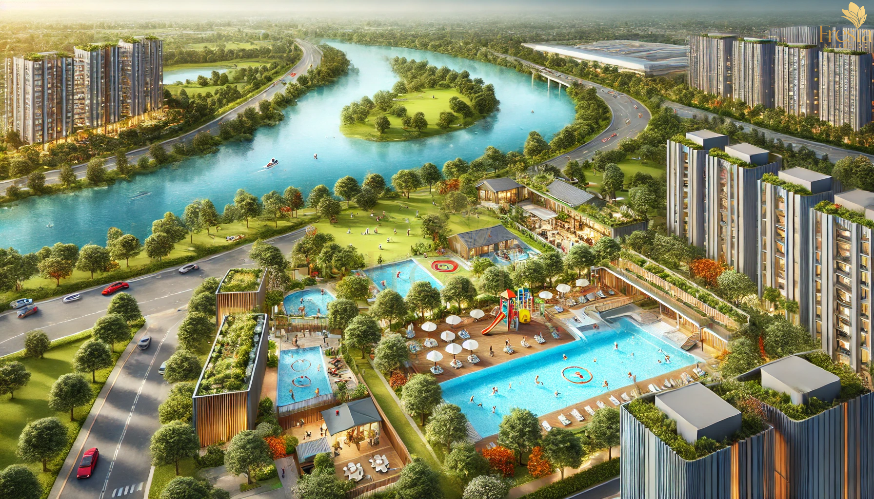 Tiện ích Fresia Riverside đẳng Cấp