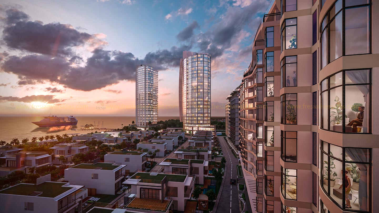 Biệt thự view biển tai Resort Serenity Phước Hải